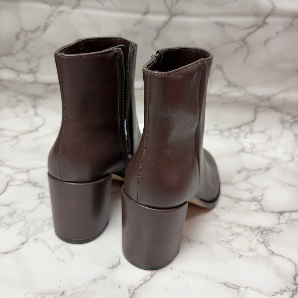 Kelly & Katie Meliza Chic Brown Ankle Booties Women’s US Size 7 - Picture 4 of 10